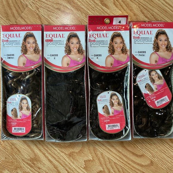 #94 MODEL MODEL BEACH DRAWSTRING PONYTAIL - Picture 4 of 5